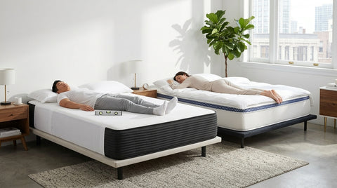 Plank Firm Luxe vs WinkBed Firm: Which Firm Hybrid Mattress Fits You Best?
