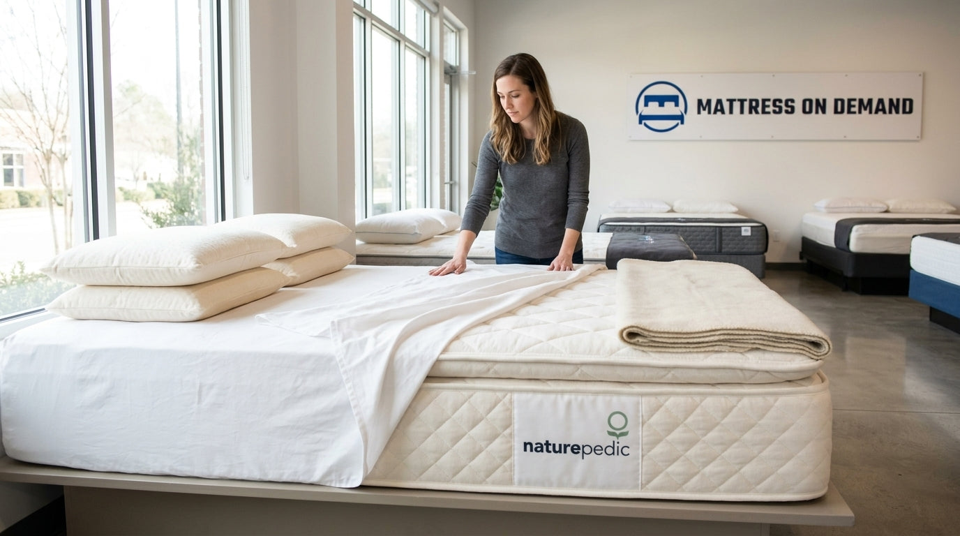 Organic Mattress Near Fulshear TX: What the Rest of Your Bed Is Made Of