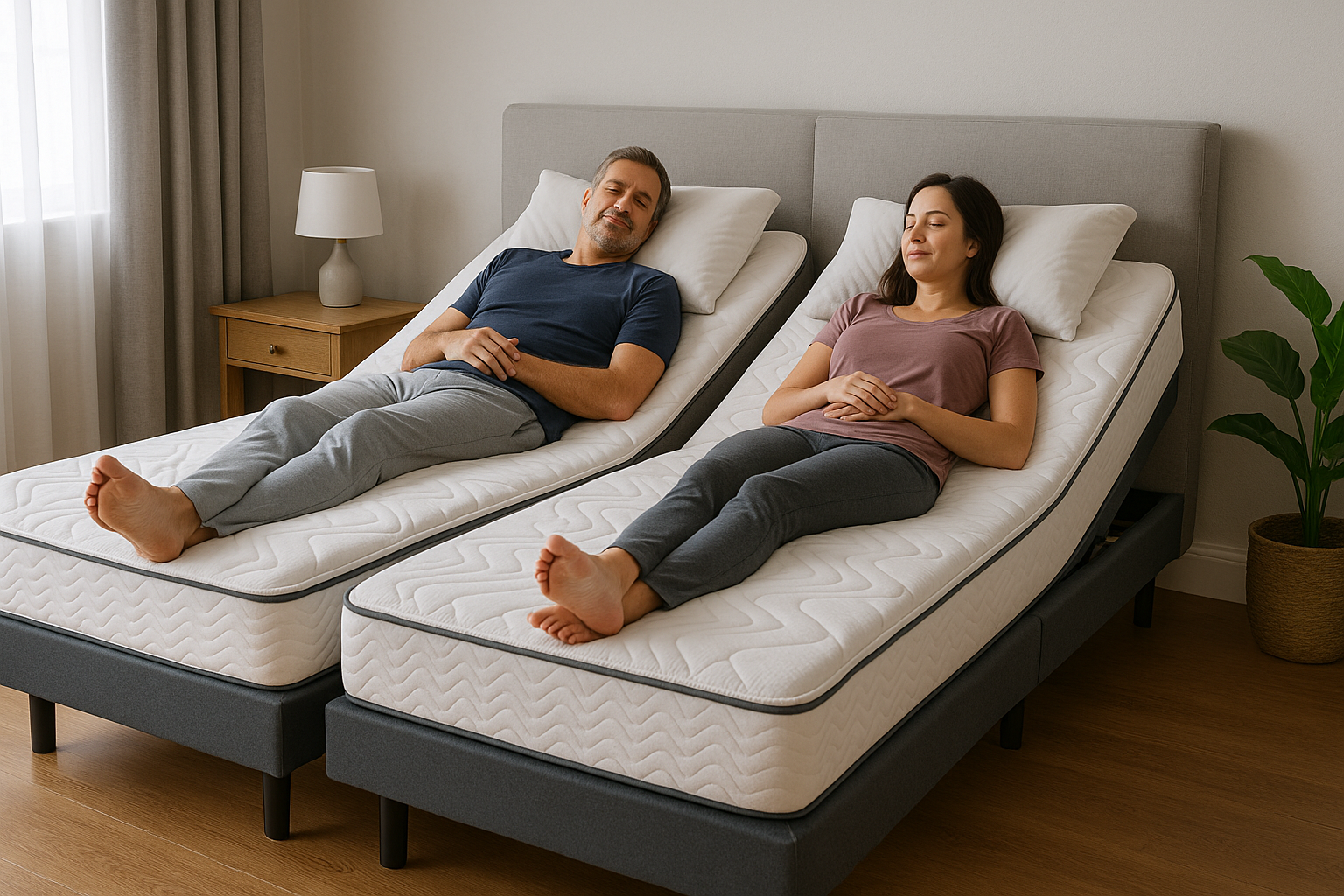 How Do Twin XL and Split King Mattresses Compare for Couples?