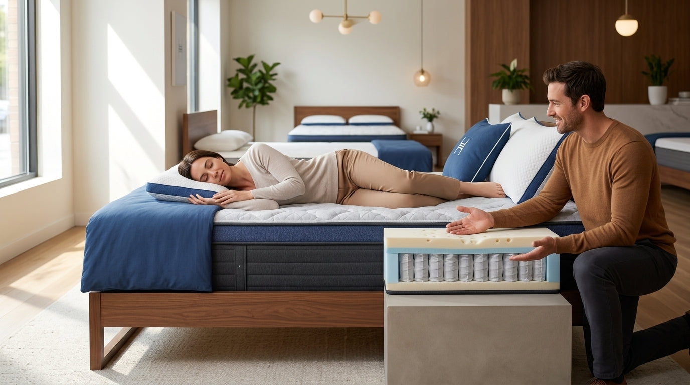 Helix Hybrid Mattress Near Rosenberg TX: Complete Showroom Buying Guide