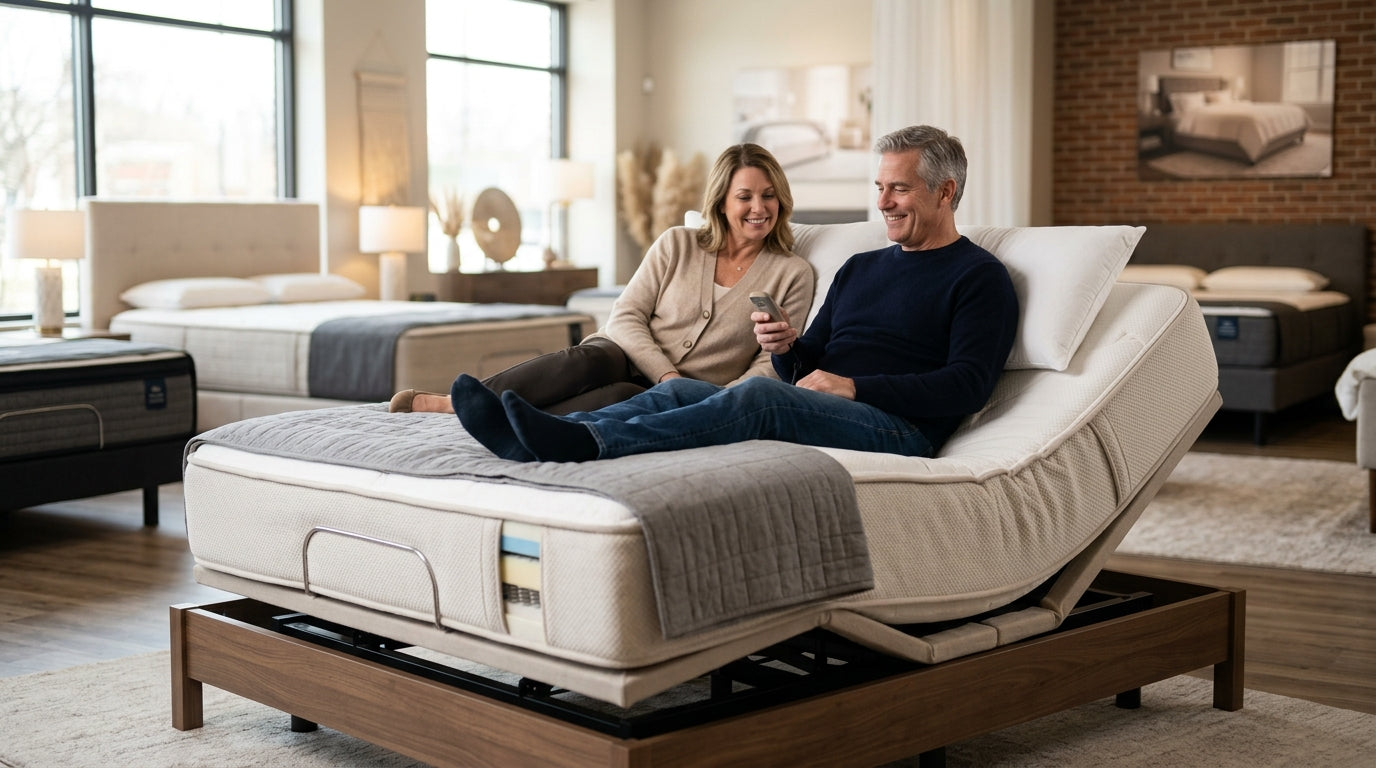 Adjustable Bed Showroom Near Cinco Ranch TX: Complete Testing Guide