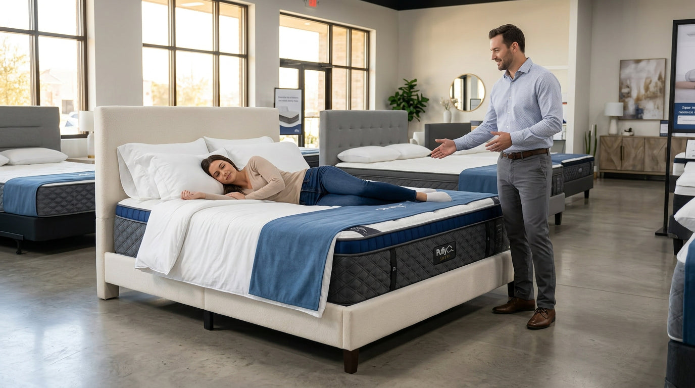 Puffy Mattress Near Fort Bend County TX: Complete Showroom Buying Guide