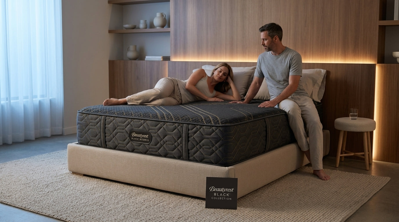 Beautyrest Black Hybrid Mattress Near Katy TX: Couples & Cooling Guide