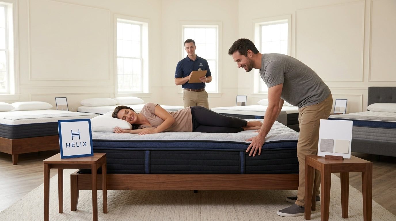 Helix Mattress Near Fort Bend County TX: 9 Comfort-Matching Tests