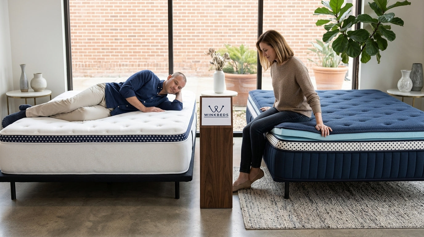 WinkBeds Mattress Near Missouri City TX: Firmness & Couples Guide