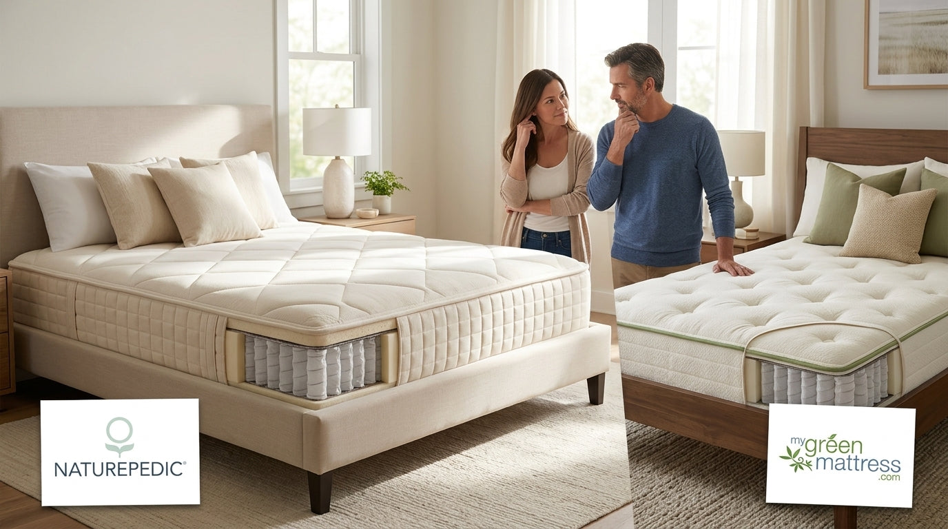 Naturepedic Serenade vs My Green Mattress Kiwi: Which Organic Mattress Fits You Best?