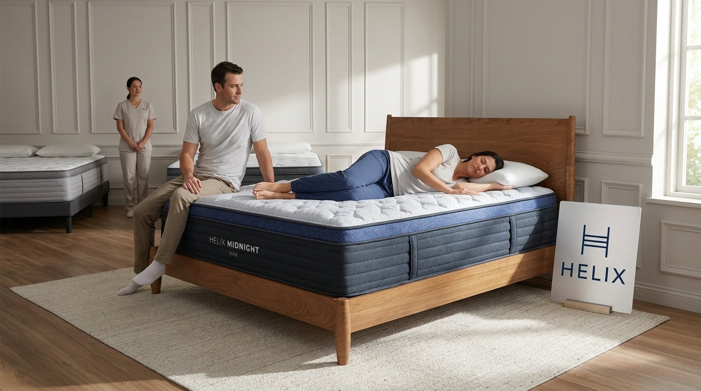 Helix Mattress Near Sugar Land TX: Sleep Position Guide
