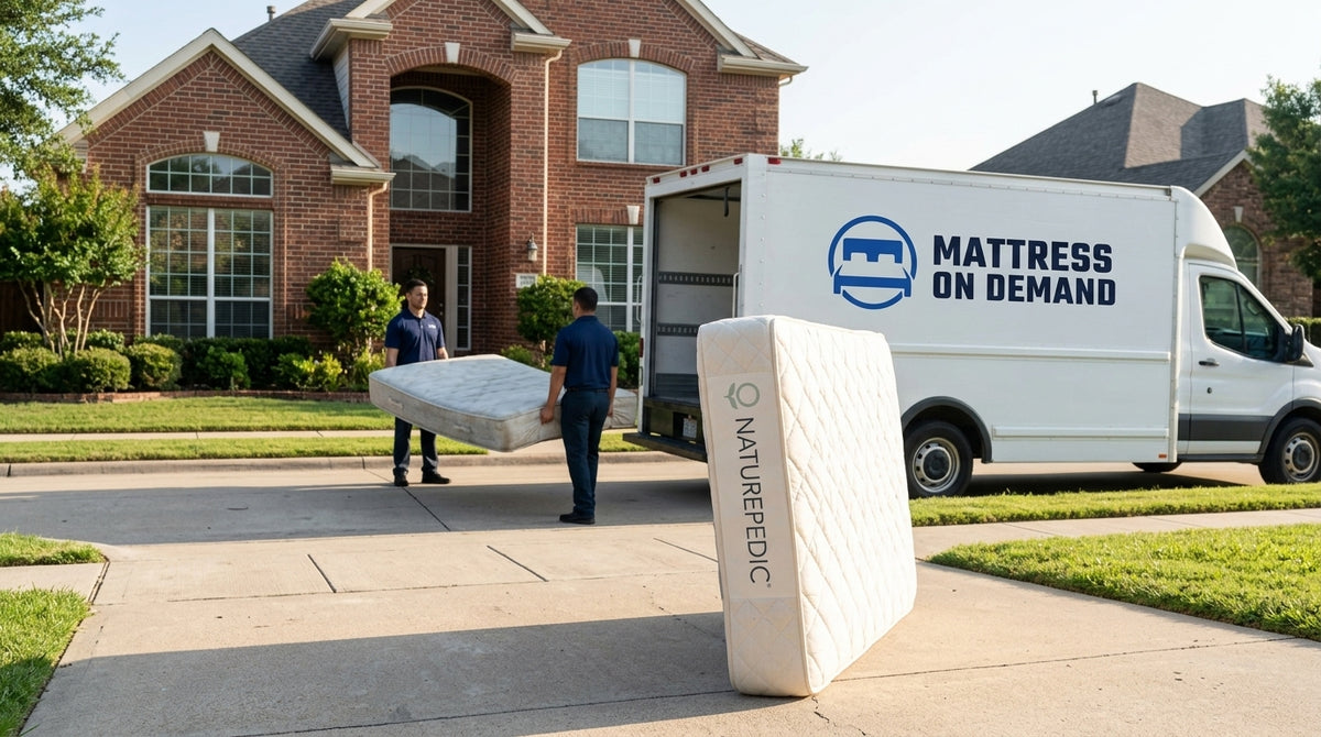 Mattress Stores Near Missouri City TX: What Happens to Your Old Mattress on Delivery Day