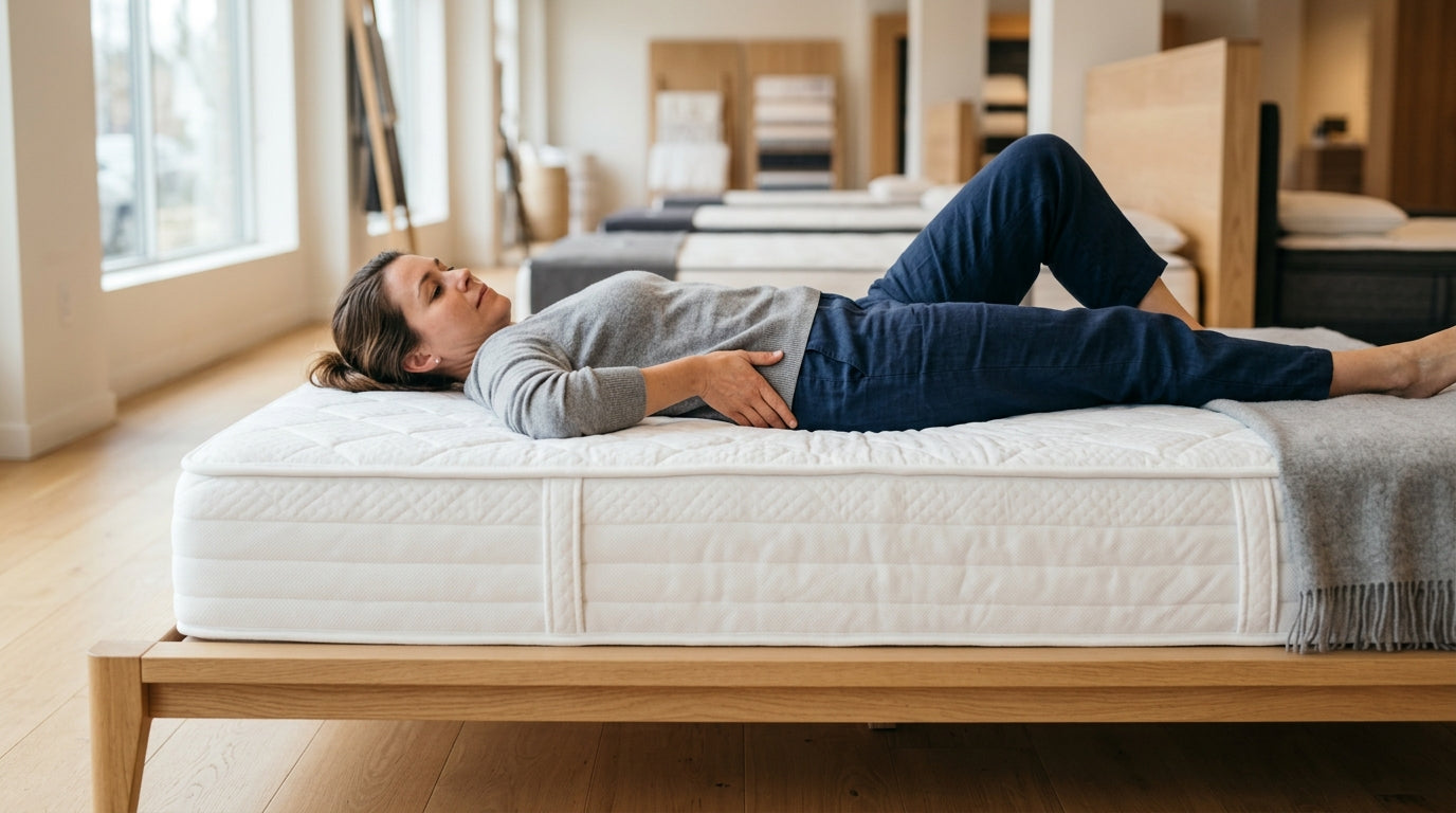 Back Pain Mattress Near Sugar Land TX: 12 In-Store Support Tests