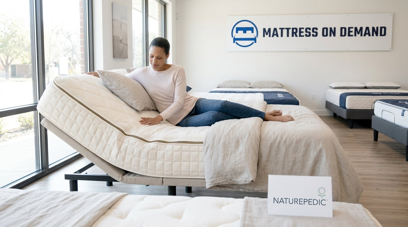 Organic Mattress on an Adjustable Base Near Katy TX: 12 Compatibility Checks