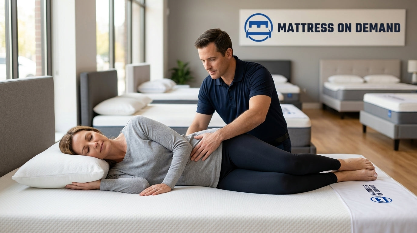 Mattress Store Near Me With Pressure Relief Mattresses: How to Test for Hip and Shoulder Pressure