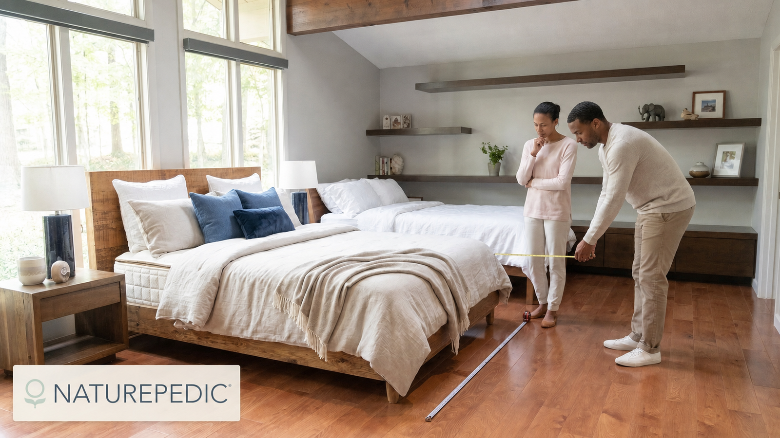 King vs California King Mattress: Which Size Should You Buy? featuring official Naturepedic branding