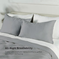 Bedgear Performance® Duvet & Sham Set - Solid official product image 5