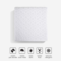 Bedgear Dri-Tec Crib Mattress Protector official product image 3