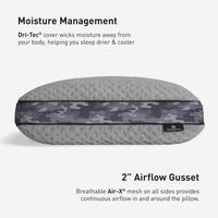 Bedgear Quest Performance® Standard Bed Pillow - Mattress on Demand
