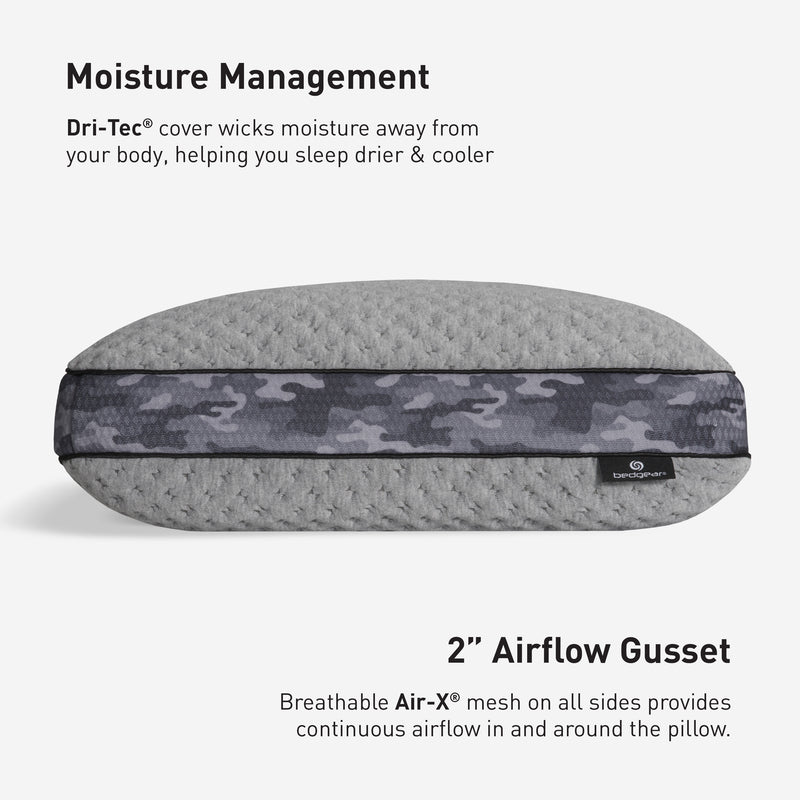 Bedgear Quest Performance® Standard Bed Pillow - Mattress on Demand