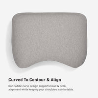 Bedgear Flow Cuddle Curve Performance® Pillow official product image 4