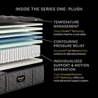 Beautyrest Black® Series One 14" Plush Mattress - Mattress on Demand