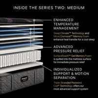 Beautyrest Black® Series Two 15.5" Medium Mattress - Mattress on Demand