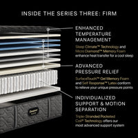 Beautyrest Black® Series Three 15" Firm Mattress - Mattress on Demand