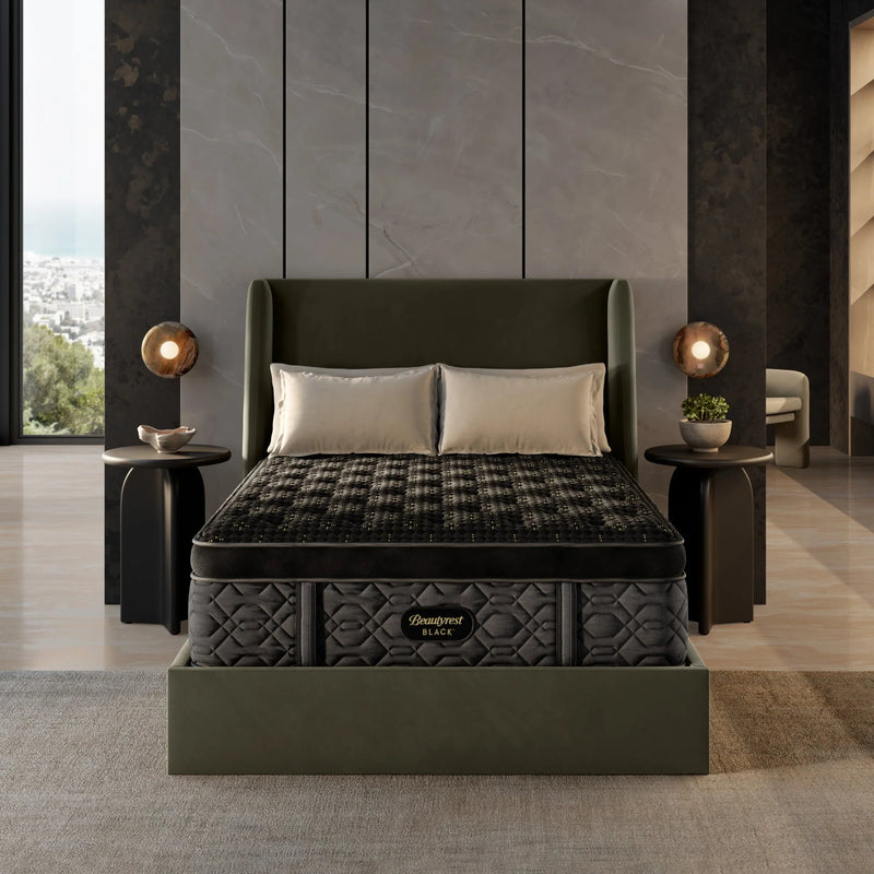 Beautyrest Black® Series Four 17.5" Medium Summit Pillow Top Mattress - Mattress on Demand