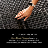 Beautyrest Black Hybrid Series Three Medium Mattress - 2410 BR PDP BlackHybrid SleepClimate S1_c700e4e0 babc 457a a4c6 a538112e99c0