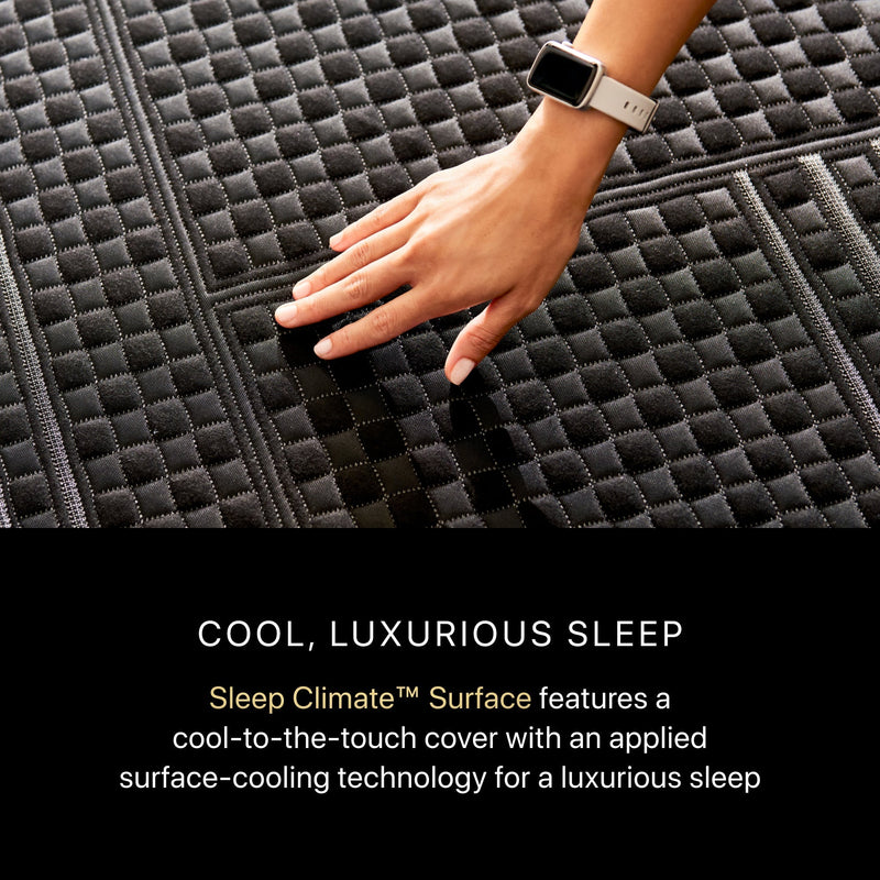 Beautyrest Black Hybrid Series Three Medium Mattress - 2410 BR PDP BlackHybrid SleepClimate S1_c700e4e0 babc 457a a4c6 a538112e99c0