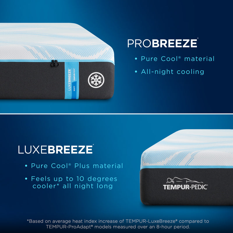 Tempur-Pedic® LuxeBreeze® Soft - Mattress on Demand