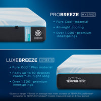 Tempur-Pedic® ProBreeze® Medium - Mattress on Demand