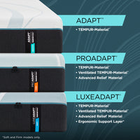 Tempur-Pedic® TEMPUR-Adapt® Medium Mattress - Mattress on Demand