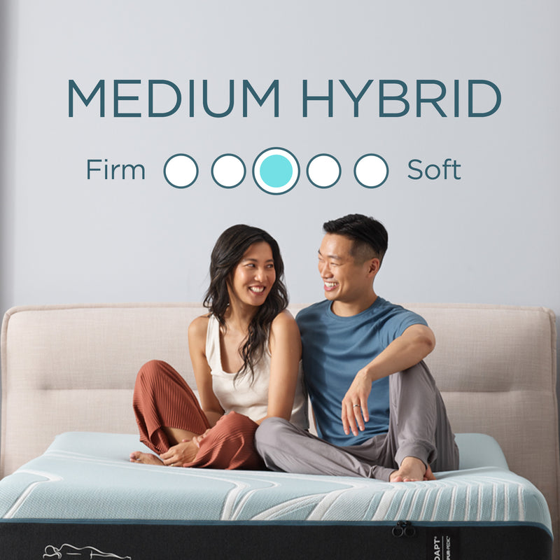 Tempur-Pedic® TEMPUR-LuxeAdapt® Hybrid Medium Mattress - Mattress on Demand