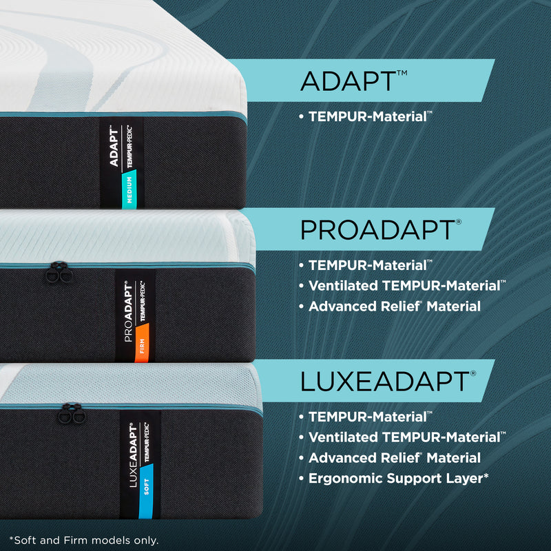 Tempur-Pedic® TEMPUR-LuxeAdapt® Firm Mattress - Mattress on Demand