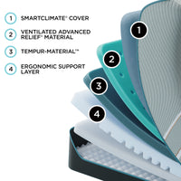 Tempur-Pedic® TEMPUR-LuxeAdapt® Firm Mattress - Mattress on Demand