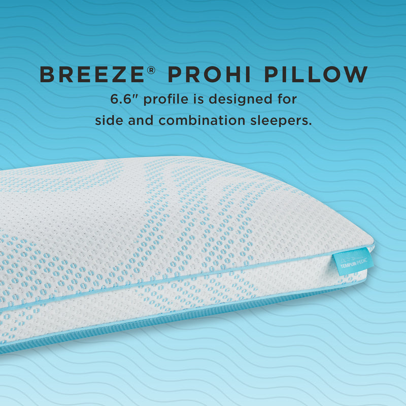 TEMPUR-Breeze® ProHi Pillow - Mattress on Demand