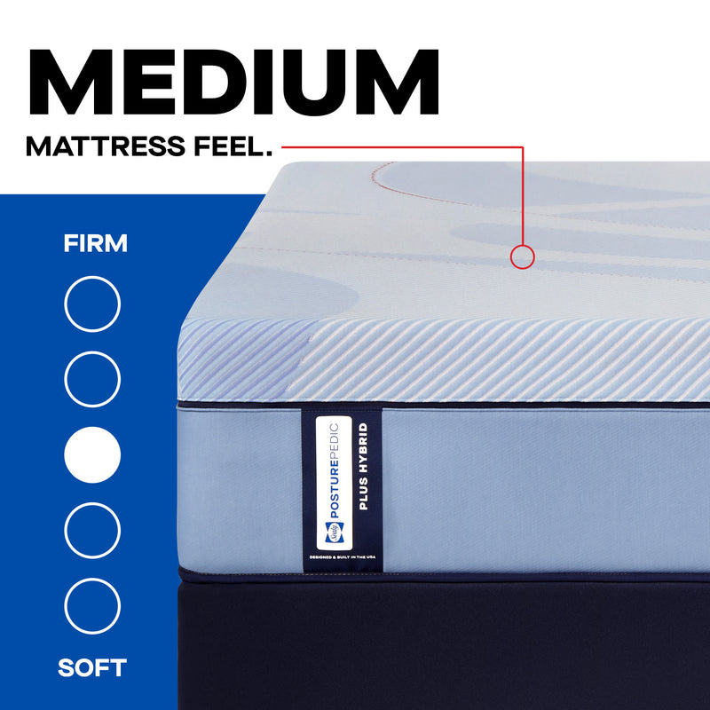 Sealy Posturepedic® Plus Hybrid Patterson Medium Mattress - Mattress on Demand
