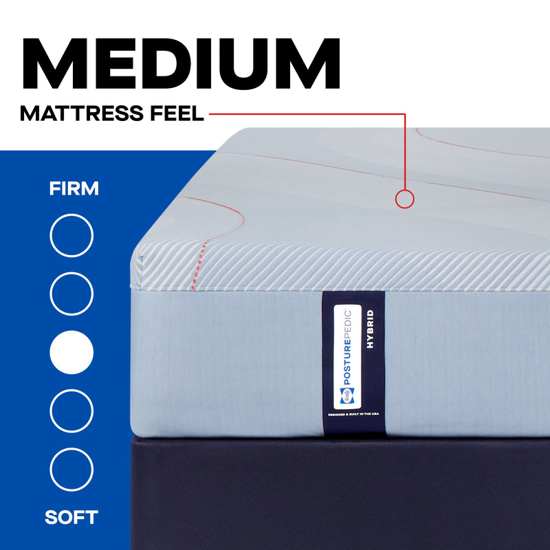 Sealy Posturepedic® Hybrid Medina Medium Mattress - Mattress on Demand