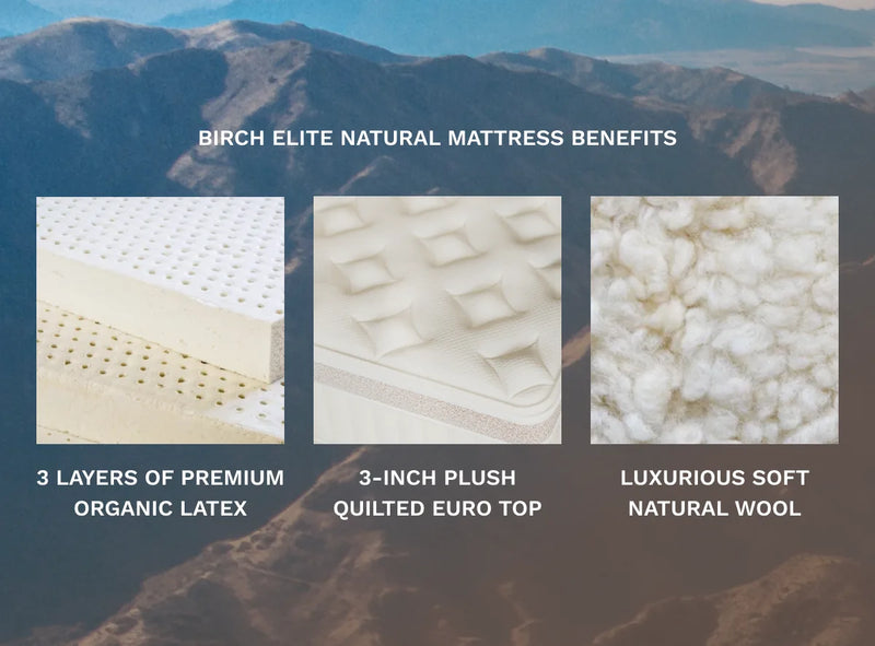 Birch Elite Natural Mattress - Mattress on Demand