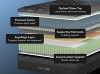 Helix Midnight Elite Hybrid Mattress