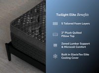 Helix Twilight Elite Hybrid Mattress