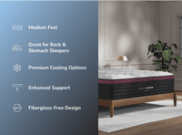 Helix Dusk Luxe Hybrid Mattress