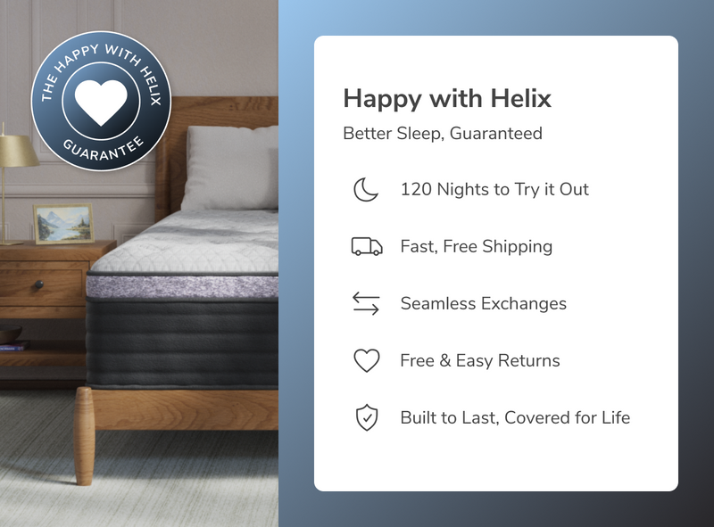 Helix Plus Luxe Hybrid Mattress