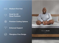 Helix Plus Luxe Hybrid Mattress