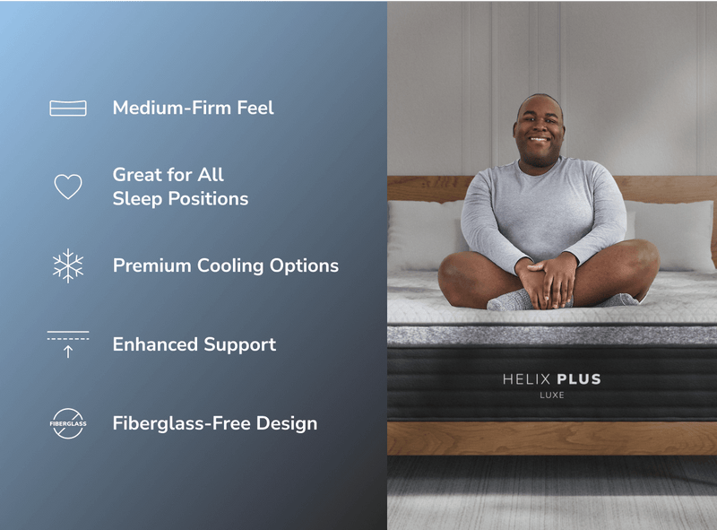 Helix Plus Luxe Hybrid Mattress