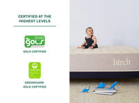 Birch Natural Mattress - Mattress on Demand