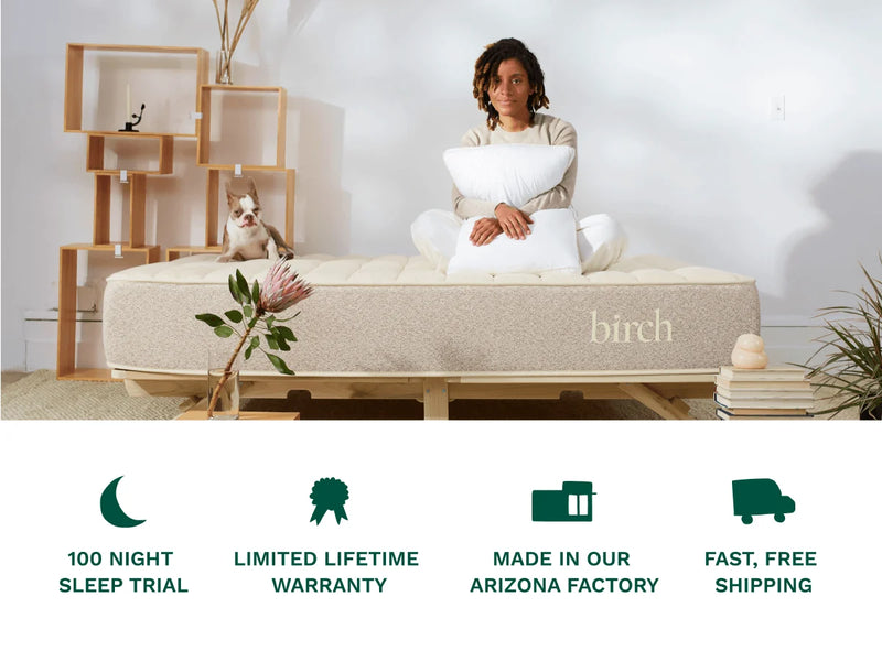Birch Natural Mattress - Mattress on Demand