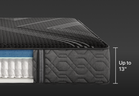 Beautyrest Black Hybrid Series One Medium Mattress - Cutaway HY Series1