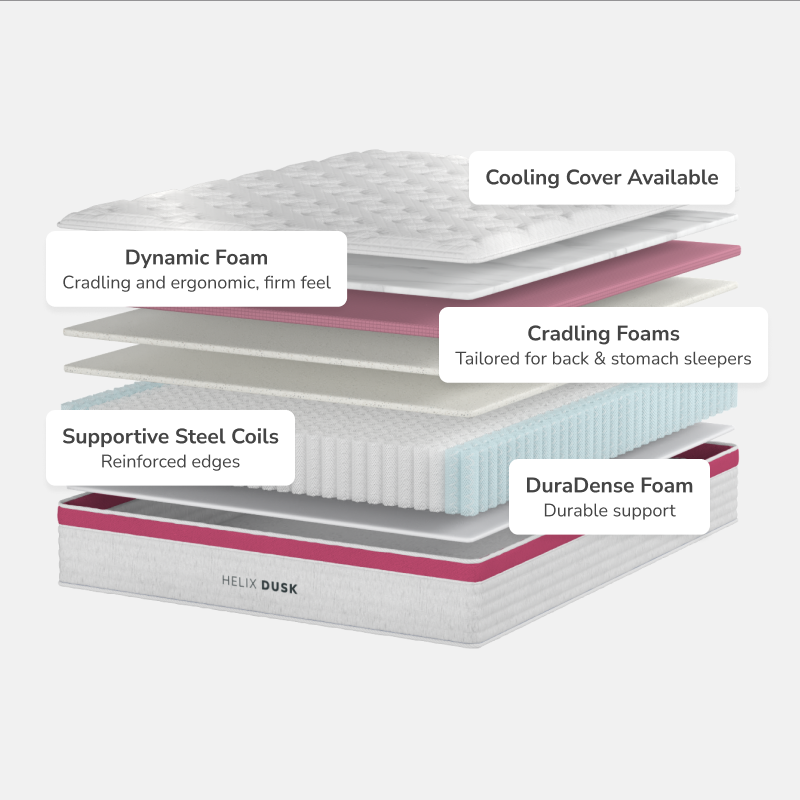 Helix Dusk Mattress - Mattress on Demand