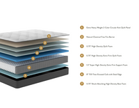 KOVA Flex™ 12" Hybrid Extra-Firm Mattress - Mattress on Demand