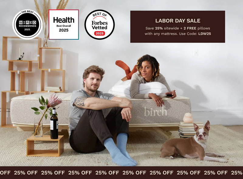 Birch Natural Mattress - Mattress on Demand