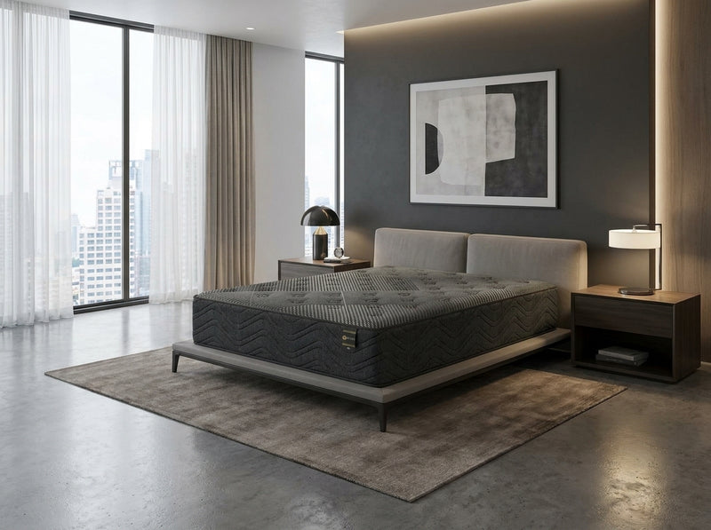 KOVA Milan 11 inch firm innerspring mattress lifestyle image